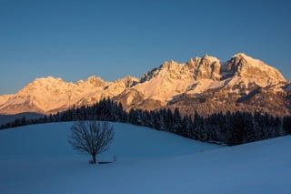 Galerie15 Hotel Crystal Tirol Kitzbuehel St Johann Austria Alpen Urlaub Wilder Kaiser Sonneruntergang Schnee Winterurlaub | Hotel Crystal**** Das Alpenrefugium zwischen Wildem Kaiser und Kitzbüheler Horn | Hotel Crystal